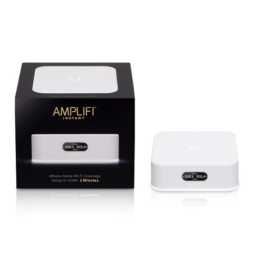 Ubiquiti Amplifi Instant AFI Home Wi-Fi Router - 802.11ac 867mbps - Includes 1x Mesh Router - LCD Interface - Free AmpliFi VPN