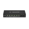 Ubiquiti Edgeswitch 10X - 8-Port Gigabit Switch, 2 SFP Ports- 24v Passive PoE In and Out (All Ports) - 20Gbps Switching Capacity