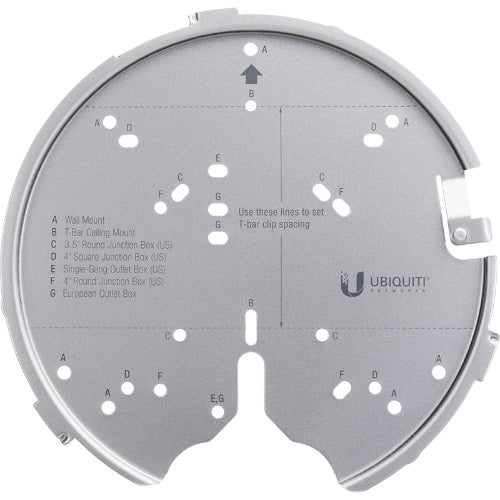 Ubiquiti Versatile mounting system for UAP-AC-PRO, UAP-AC-HD, UAP-AC-SHD, and above