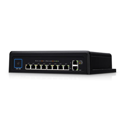 Ubiquiti UniFi Industrial/Rugged Fanless Operates Up To 50-Degrees, Managed Gigabit Layer 2 Switch, 802.3bt PoE++